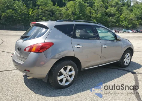 2009 Nissan Murano S z USA, uszkodzony, nr VIN JN8AZ18W79W144314